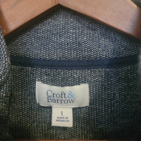 Croft & Barrow Mid-Zip Sweater - Picture 2 of 8